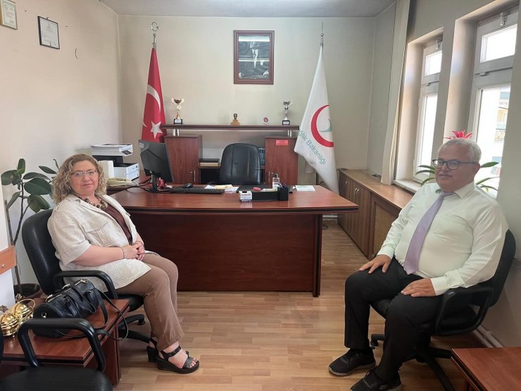 Kaymakam Doğru sağlık çalışanlarıyla bir araya geldi