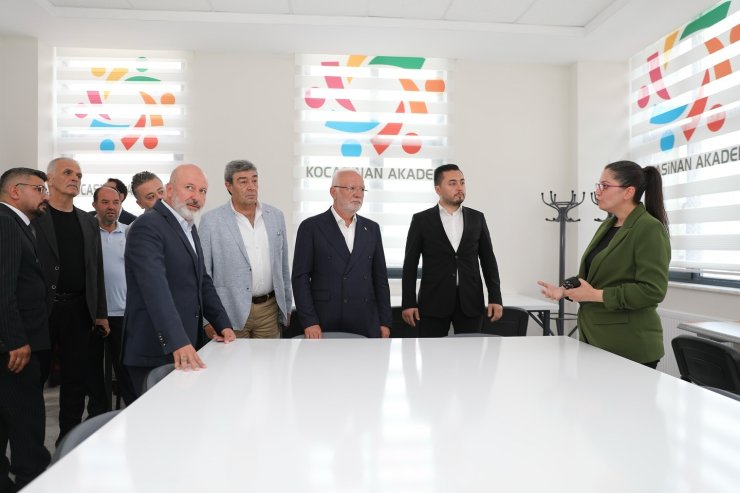 Başkan Çolakbayrakdar; Elitaş’ı Kocasinan Akademi’de ağırladı