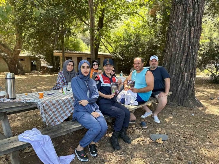 Kuşadası’nda vatandaşlar orman yangınlarına karşı bilgilendirildi