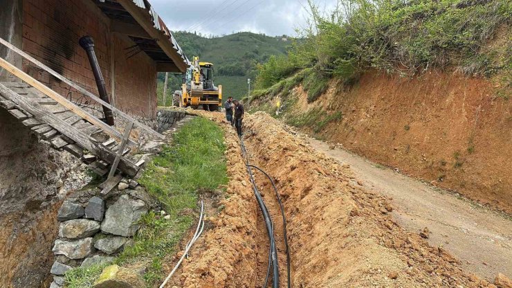 Ordu’da içme suyu altyapısı güçlendiriliyor