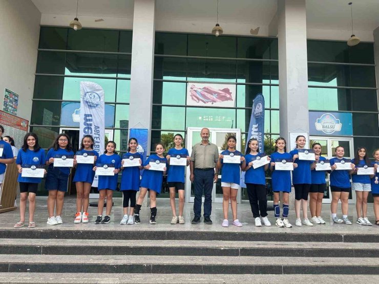 Merinos Voleybol yaz okulu kursları tamamlandı