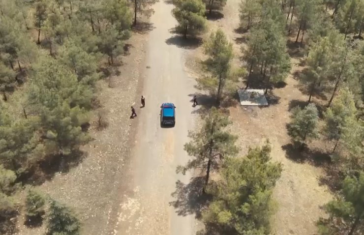 Gaziantep’te jandarmadan orman yangınlarına karşı sıkı denetim