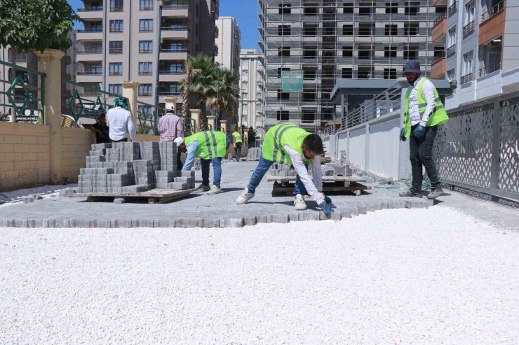 Haliliye Belediyesinden 3 mahallede üstyapı çalışması