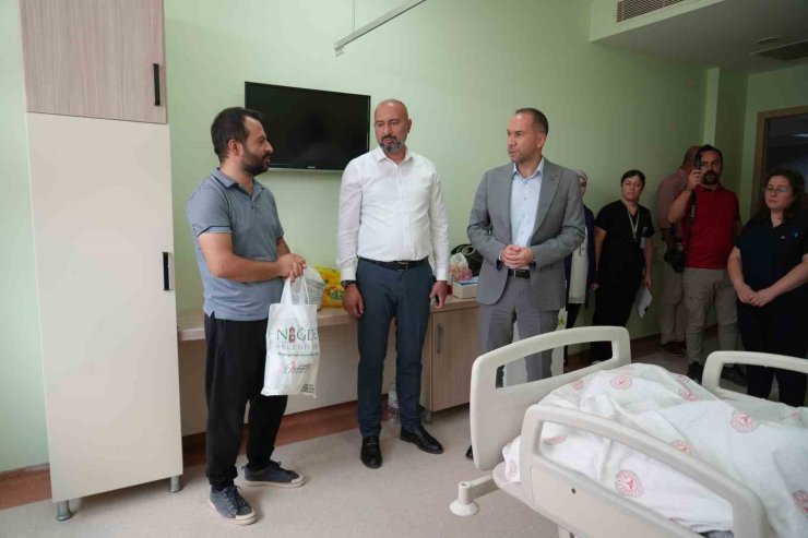 Niğde Belediyesi’nden hastalara destek: ’Geçmiş olsun çantası’ uygulaması başladı