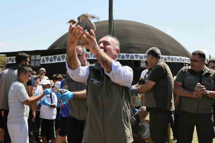 Çorum’da 120 kınalı keklik doğaya salındı