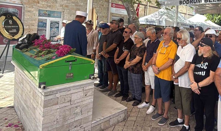 Selçuk Alagöz için Bodrum’da tören düzenlendi