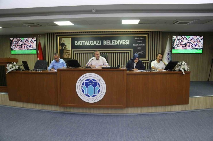 Battalgazi Belediyesi Ağustos Ayı meclis toplantısı tamamlandı
