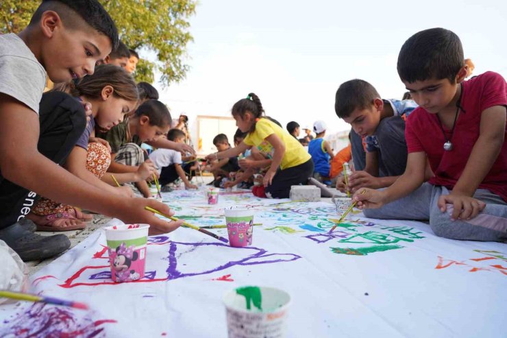 Ergani’nin 5 mahallesinde ‘Çocuk Köy Şenlikleri’ düzenlendi
