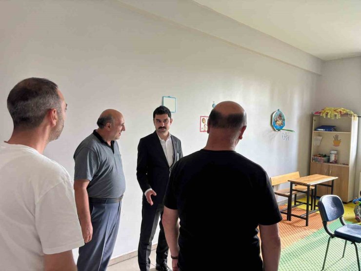 Kaymakam Tutal’dan Cilavuz Köy Enstitüsüne ziyaret