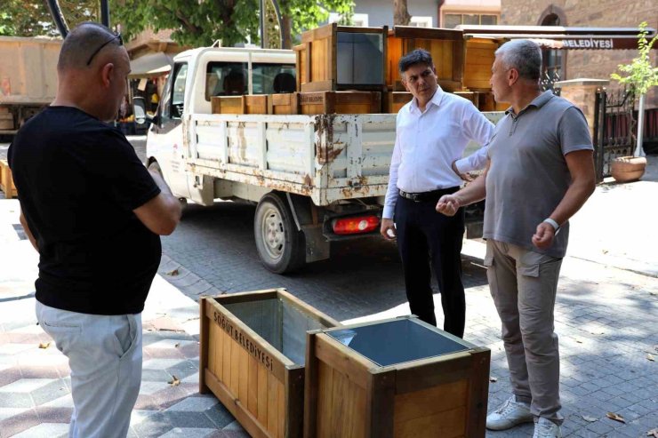 Söğüt’te çevre düzenlemesi sürüyor