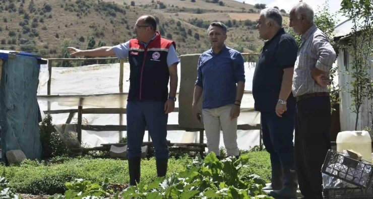 Eko-Köy’de tarımsal inceleme yapıldı