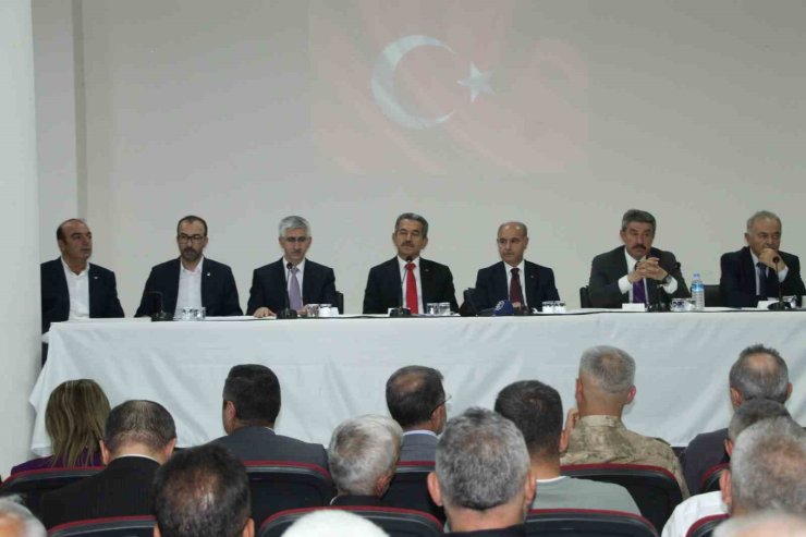 İçişleri ve Milli Eğitim Bakan Yardımcıları Şırnak’ta temaslarda bulundu