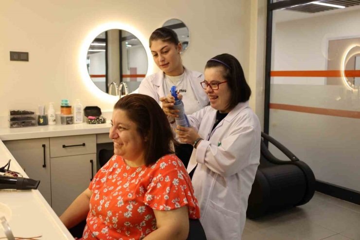 Gonca’da geleceğe açılan kapı: Özel bireyler iş hayatına hazırlanıyor