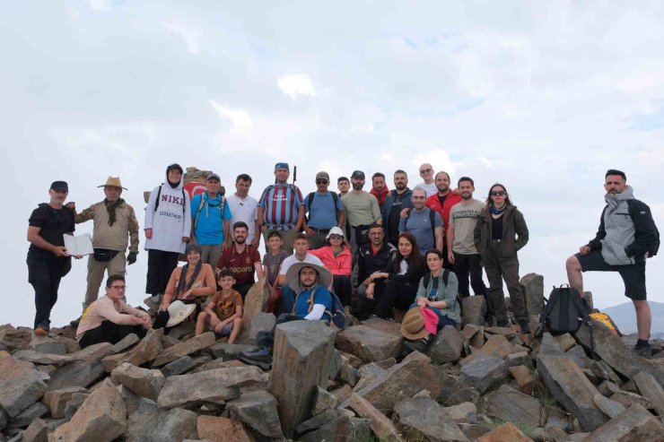 Gümüşhane’nin zirvesinde "Ormanları Koru" mesajı