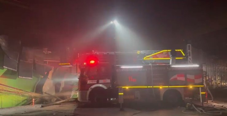 Teksüt fabrikasında çıkan yangında 2 kişi hayatını kaybetti