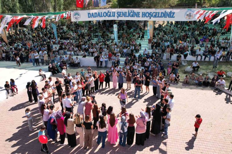 Dadaloğlu Şenlikleri coşkuyla yapıldı
