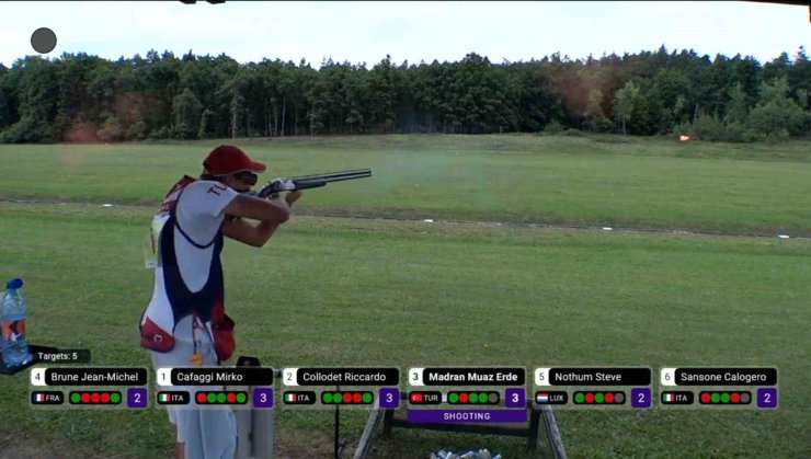 Aydınlı milli sporcu Madran’dan tarihi altın madalya