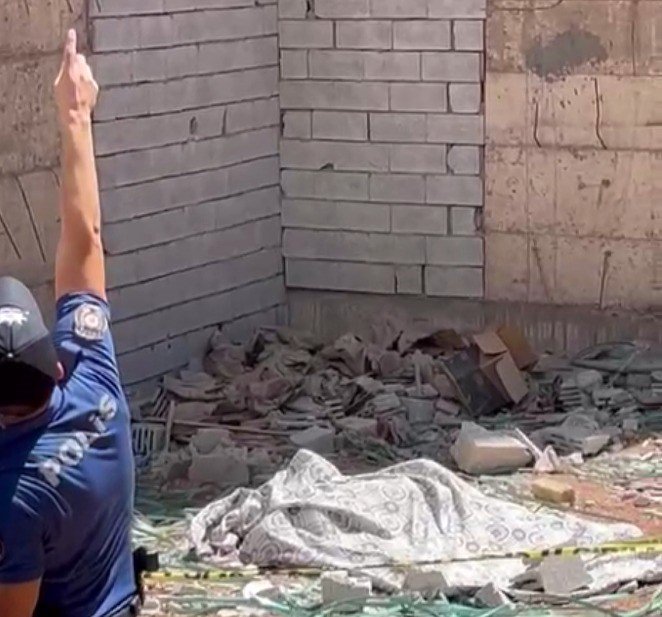 Kahramanmaraş’ta inşattan düşen işçi hayatını kaybetti