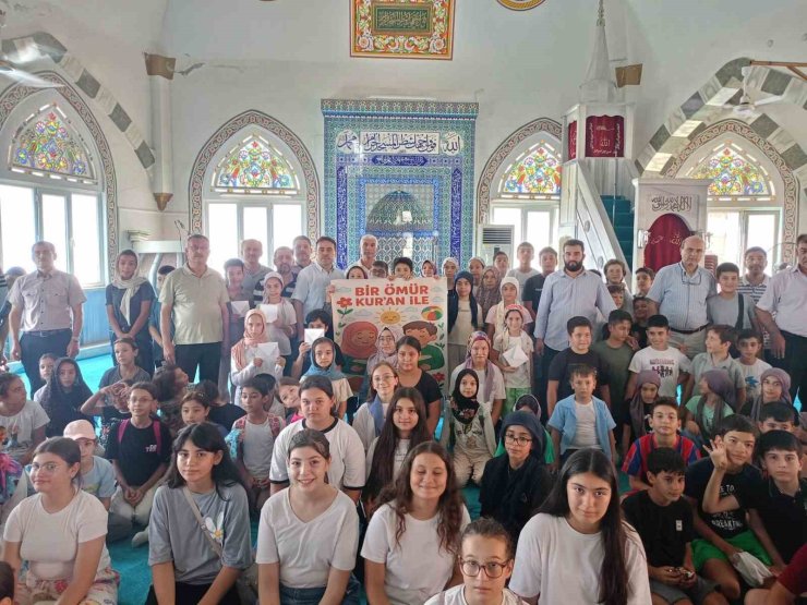 Çine’de Yaz Kur’an Kursları sona erdi