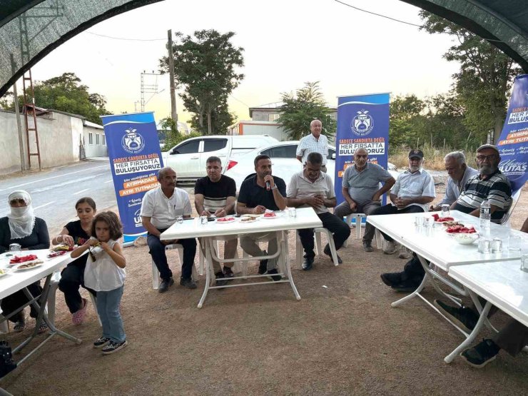 Başkan Hasan Ulutaş, Bahri Mahallesi’nde vatandaşlarla buluştu