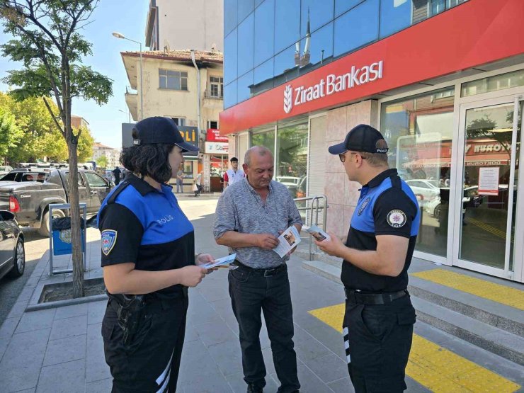 Kırıkkale’de vatandaşlar telefon dolandırıcılığına karşı uyarıldı