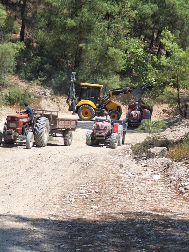 Başkan Özel’den incir üreticisine yol desteği