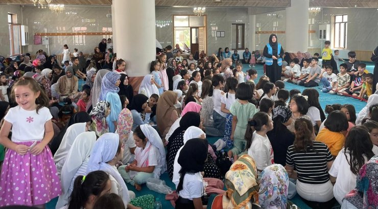 Camii çocuk buluşması gerçekleştirildi