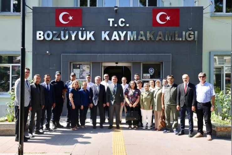 Vali Faik Oktay Sözer’den Bozüyük’e ziyaret