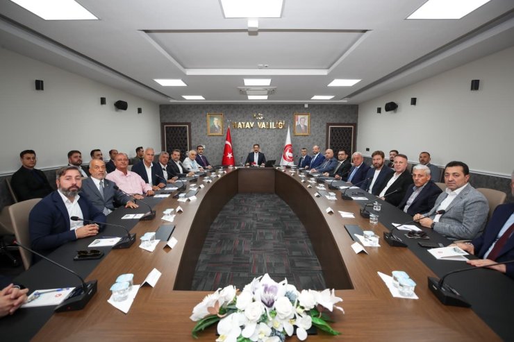 Hatay ve Suriye arasındaki ticari ilişkilerin geliştirilmesi planlanıyor