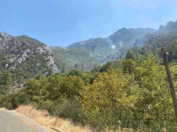 Mersin Anamur’daki orman yangını büyük ölçüde kontrol altına alındı