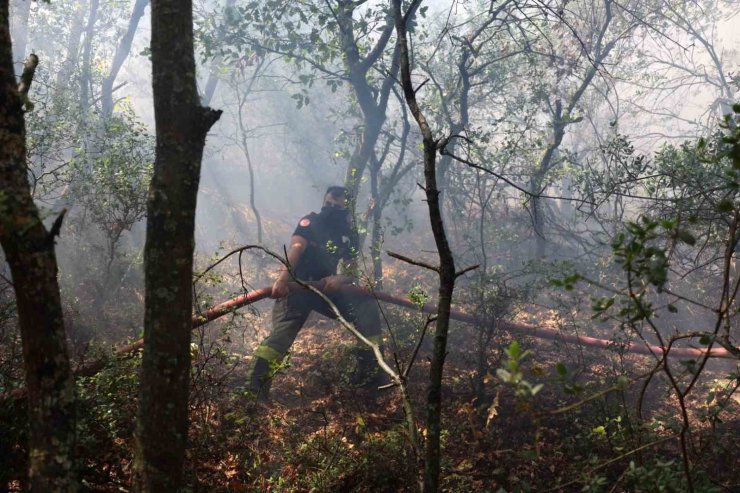 Karamürsel yangını için seferberlik ilan edildi