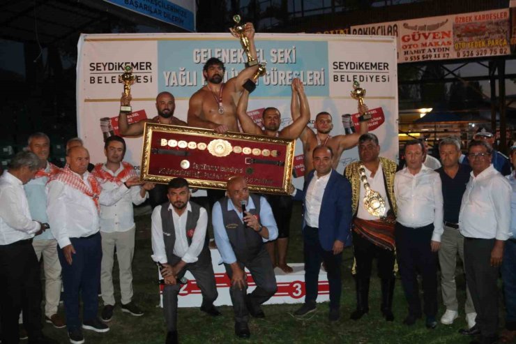 Geleneksel Yayla Seki Yağlı Güreşleri’ni ‘Koç’ kazandı