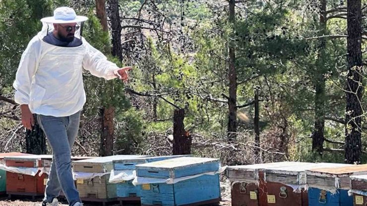 Muğla’da arılı kovan destekleme tespit çalışması yapıldı