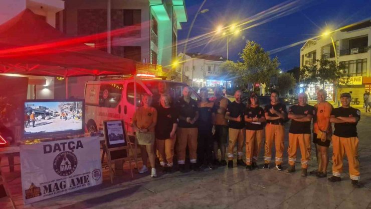 Datça’da 17 Ağustos Marmara Depremi unutulmadı