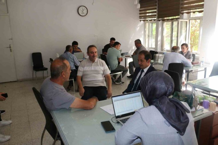 Erzincan’da Genel Tarım Sayımı devam ediyor