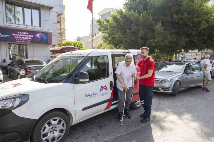 Mersin’de onkoloji hastalarına ücretsiz servis hizmeti