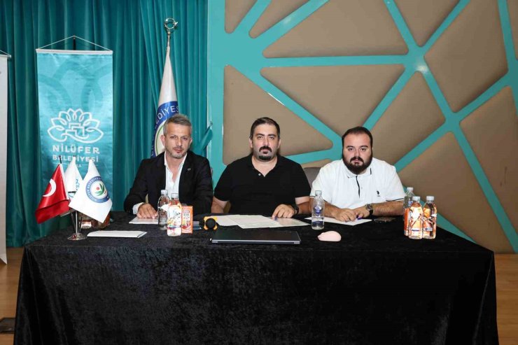 Nilüfer Belediyespor Kulübü’nde Muharrem Or güven tazeledi