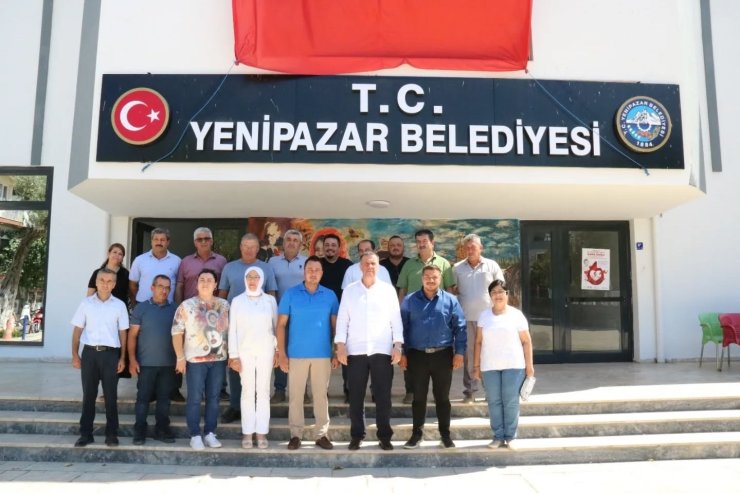 Yenipazar Belediye Başkanı Ercan, AK Parti ilçe teşkilatını ağırladı