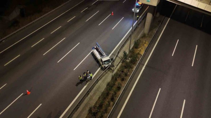 Kuzey Marmara Otoyolu’nda kaza: 1 yaralı