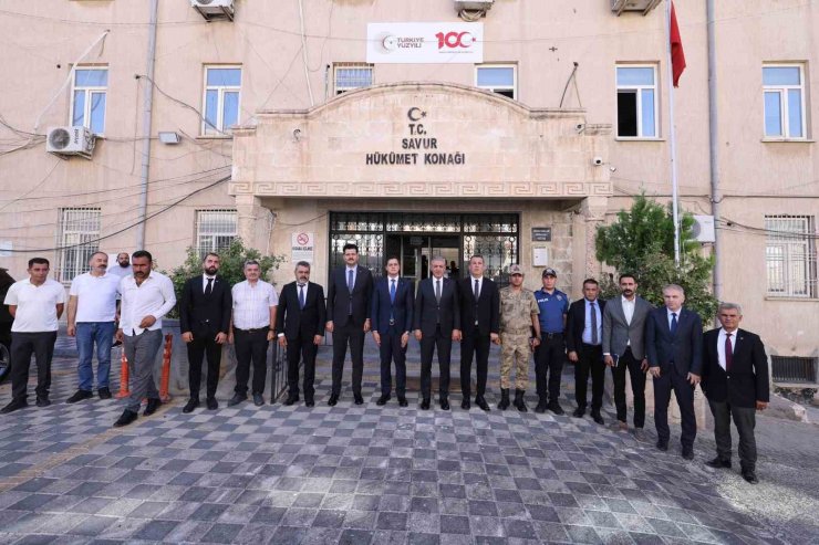 Mardin Valisi Tuncay Akkoyun’dan Savur çıkarması