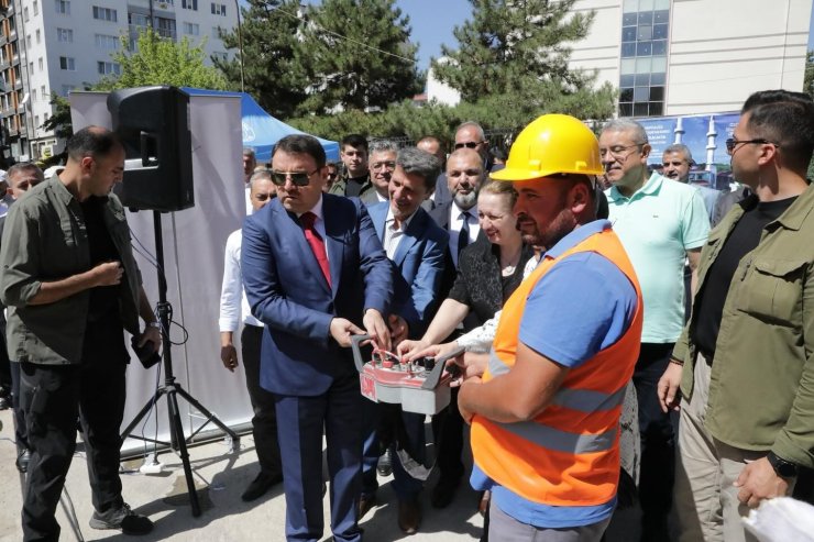 Kütahya’da Şevelli Camii’nin temeli dualarla atıldı