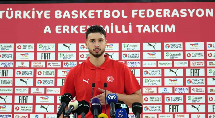 Alperen Şengün: "Eminim madalya ile ülkemize döneriz"