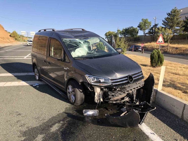 Elazığ’da trafik kazası