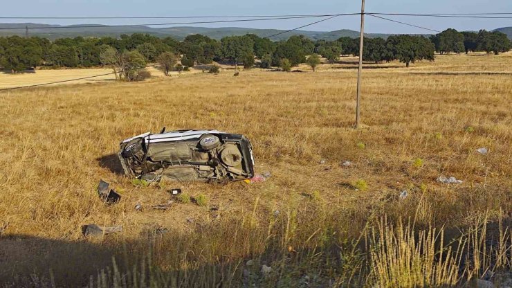 Kütahya’daki kazada ağır yaralanan yaşlı kadın hastanede hayatını kaybetti
