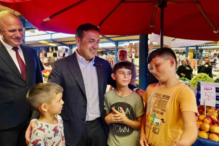 Vali Sözer’den hem esnafa destek, hem şehit ailesine vefa ziyareti