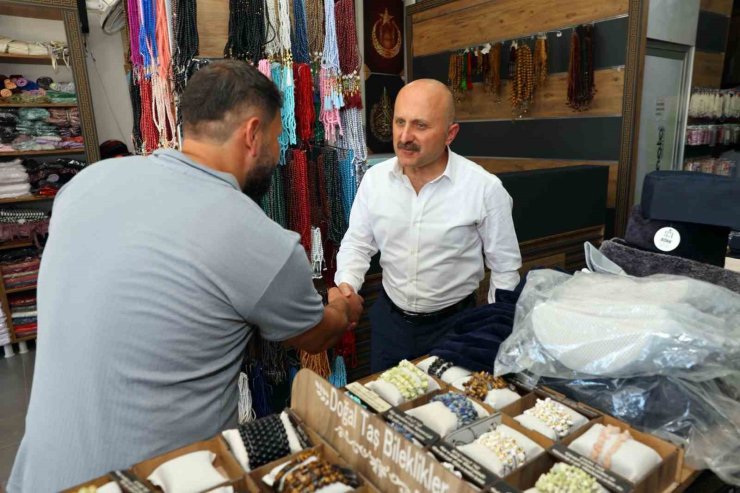 Vali Osman Varol’dan Adıyaman Ticaret Merkezine ziyaret
