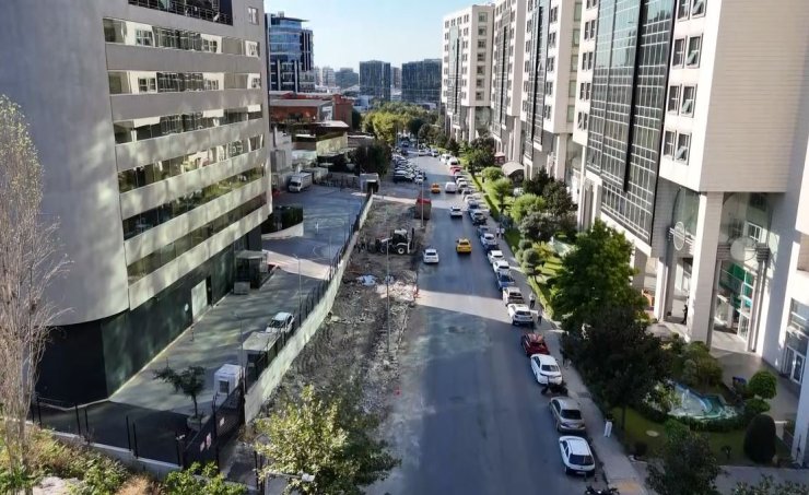 Bahçelievler 29 Ekim Caddesi’nde genişletme çalışması başladı