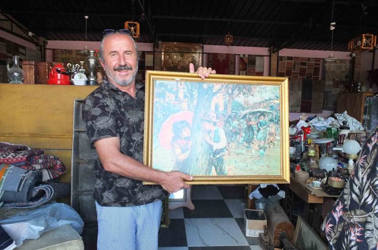 Oğlak çobanıydı, antikacı oldu