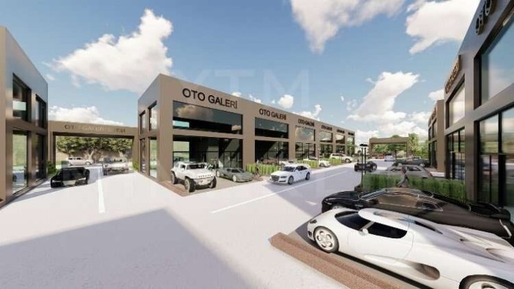 Yenişehir’e modern oto galeri sitesi