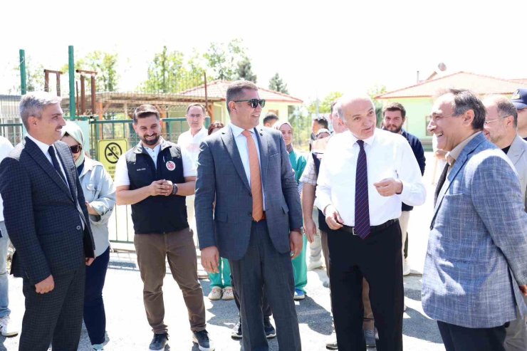 Bakan Danışmanı Karaca, Kurtsuyu Hayvan Barınağı ve Doğal Yaşam Alanını inceledi